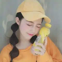 qq头像女生喝饮料韩系清晰图片2018喝饮料的女生头像2018
