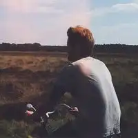 欧美男生背影头像
