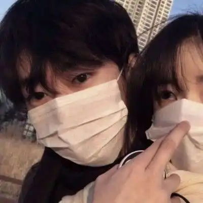 情侣头像,跨年文案
