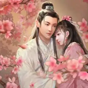 古风动漫爱人头像
