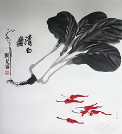 供应刘文西花鸟画清白图
