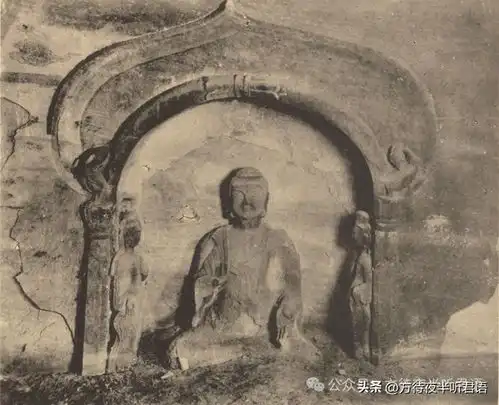 太原天龙山石窟惨遭斩首之痛的石窟一百多年前是何等惊艳
