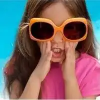 萌娃戴墨镜情侣头像微信头像图片大全
