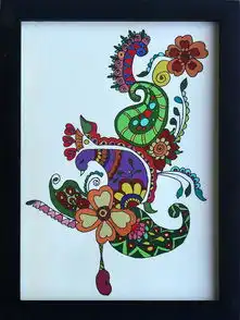 迎厂庆校庆第三届翰墨情大学生书画艺术大赛获奖作品四
