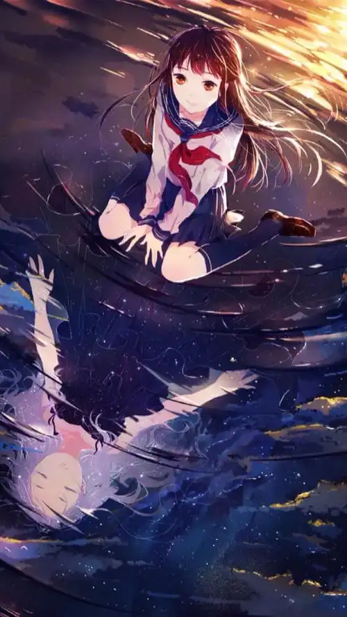 卡通女生壁纸人生很奇妙,转折变换不定时
