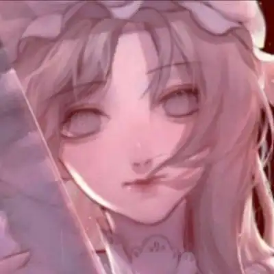 古风系动漫女头丧黑暗系忧郁动漫头像女
