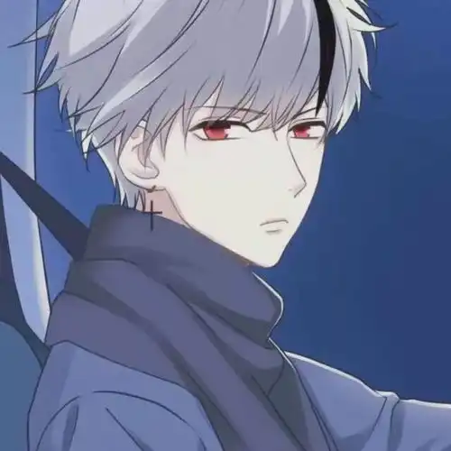 动漫头像将爱慕装进信封
