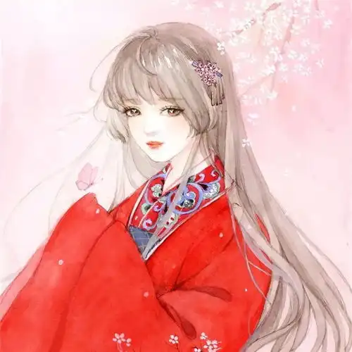 闺蜜头像一对一萌一酷闺蜜头像动漫可爱粉色系0805期
