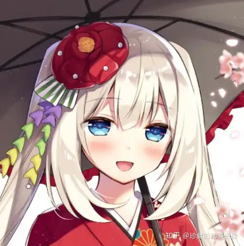 二次元和风女头像
