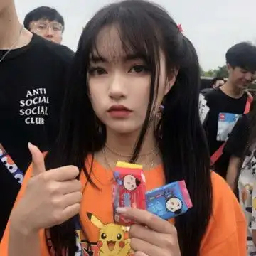 两人一人一张可爱清新闺蜜头像
