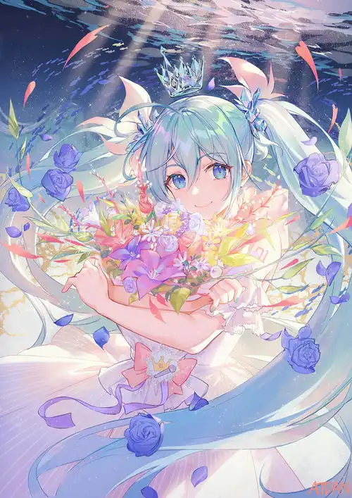 p站系列美图推荐第二十六期初音生贺篇
