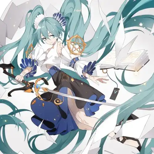 公主殿下初音未来动漫壁纸美图电脑壁纸角色壁纸2
