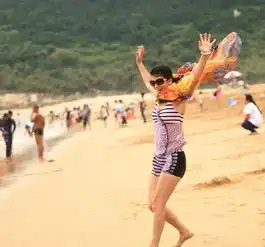 南麂大沙滩夏日风情万种
