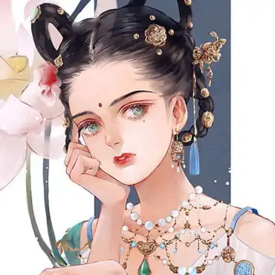 女生头像动漫古风动漫古风少女头像唯美妖艳
