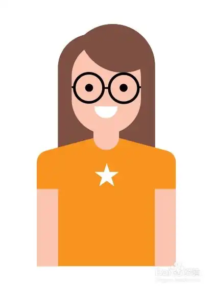 如何用ai绘制一个扁平化人物头像
