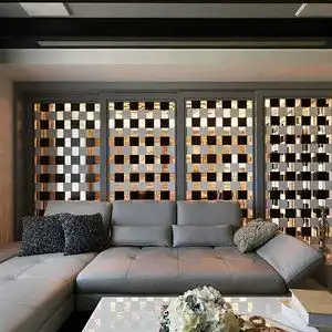 现代风格客厅沙发背景墙效果图现代风格天花灯图片
