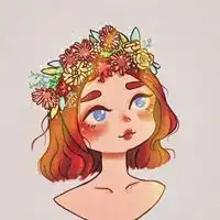 黑白手绘文艺女生头像微信头像图片大全
