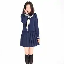 包邮热荐日韩新款水手服日本cos动漫海军风学院派校服演出服套装
