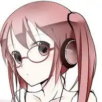 求23张背景是白色的,带耳机的女生的图片,要那种卡通的,我要做头像,最好可以跟下面这种图片做情头
