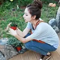 丸子头可爱女生头像
