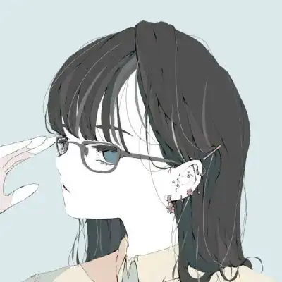 唐崎夜雨日系手绘女头artist卡通动漫头像我要个性网
