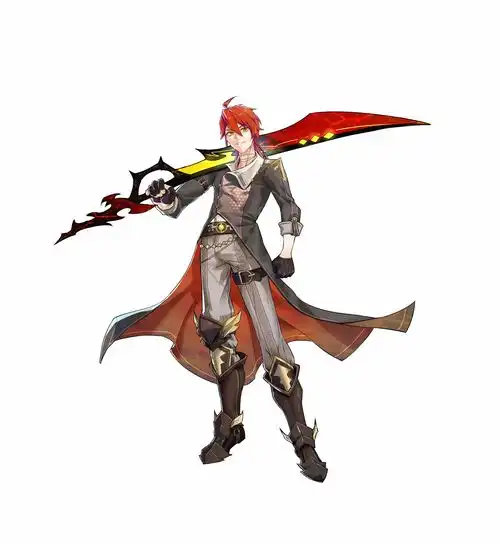 日系二次元游戏男角色设计
