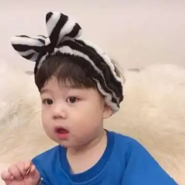 男生可爱头像呆萌小孩微信可爱男孩头像q宝
