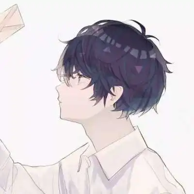 一左一右二次元动漫情头头像
