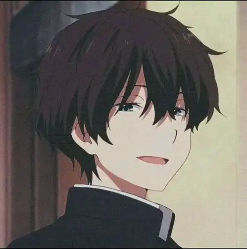 动漫男生头像折木奉太郎与朝雏拓人
