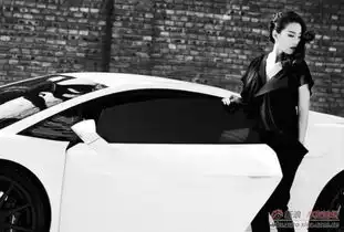 燃烧寂寞红裙车模靓车内风情万种
