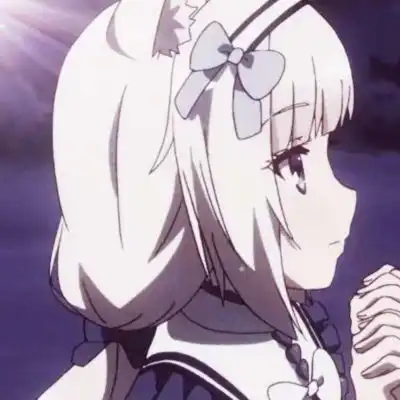 动漫女头如果云层是天空的一封信卡通动漫头像我要个性网
