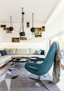 时尚简约风谷峰装饰设计案例土巴兔无锡装修网
