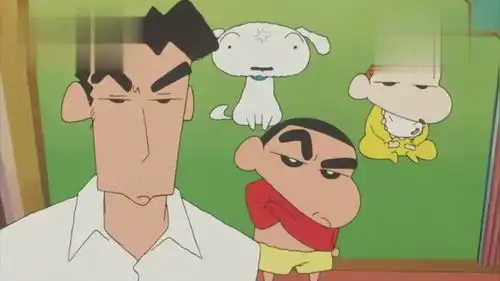 蜡笔小新爸爸小新和小葵都嫌早饭太寒酸了结果妈妈拿出了杀手锏
