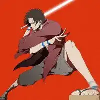 日本武士动漫头像动漫霸气日本武士头像
