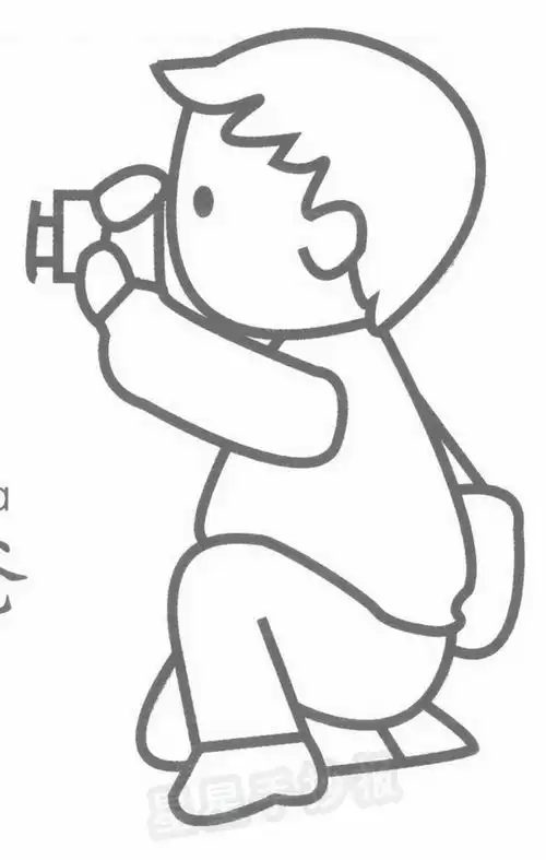 爸爸简笔画怎么画
