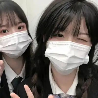 高颜值头像女生超仙闺蜜双人图片
