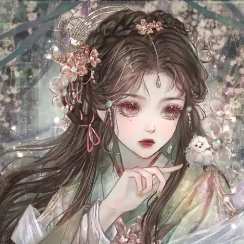 古风女头绝美温柔风女头四
