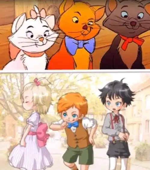 童年动画人物拟人化,烧包谷成霸道总裁,看到皮卡丘帅哥你谁
