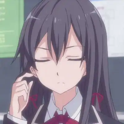 优质动漫女头我的青春恋爱物语卡通动漫头像我要个性网
