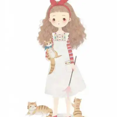 女生宿舍专用8人头像8人一起用的一组动漫头像
