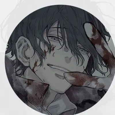 暗系头像男生动漫暗系人物卡通图片
