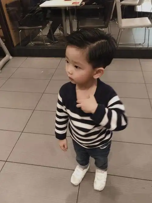 4一6岁儿童发型男,好看的男童发型,又帅又洋气
