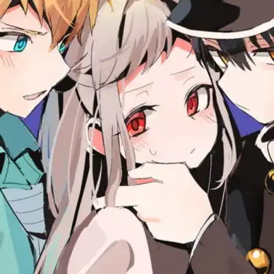 一女俩男三人朋友头像
