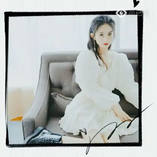 赵丽颖宝藏女孩赵丽颖美爆了
