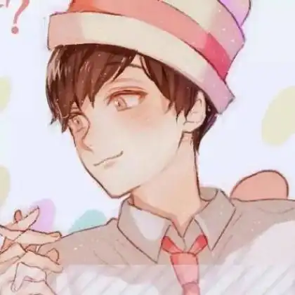 2020唯美动漫情侣头像简约一男一女,爱上这种粘人的心动
