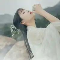 小清新女生侧脸头像微信头像图片大全
