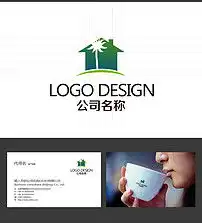 椰树房子logo标志设计图片素材高清ai模板下载0.49mb建筑装潢logo大全
