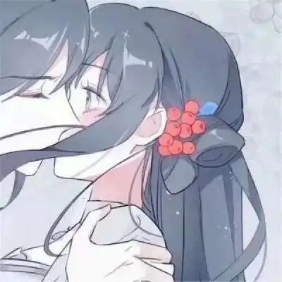 蓝色系动漫头像巴拉巴拉卡哇伊

