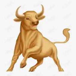 金色小牛股票牛股素材图片免费下载高清图片png千库网图片编号5820129
