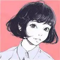 酷酷的短发女生动漫头像微信头像图片大全
